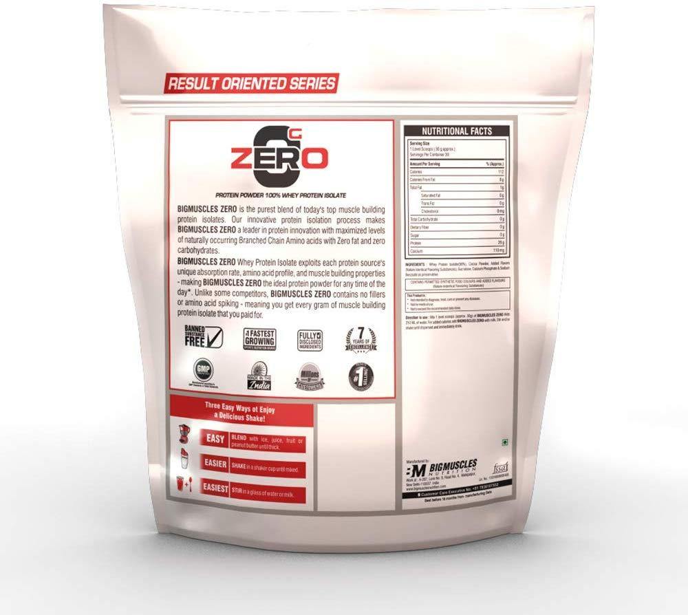 Bigmuscle Nutrition Zero Whey Protein - 2 lbs