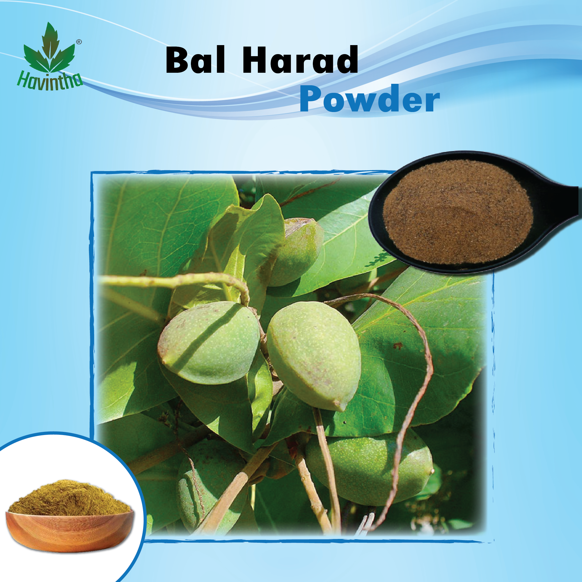 Havintha Bal Harad Powder for improves digestion and prevents skin inf ...