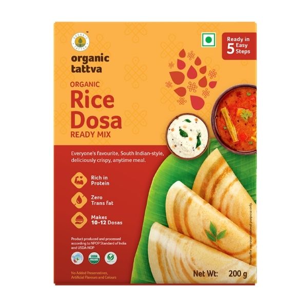 Organic Tattva Rice Dosa Ready Mix