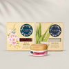 Kaira Skin & Lip Care Combo (Aloe Vera Soap + Rose & Pink Clay Soap + Manjishta & Cow Ghee Lip Balm)