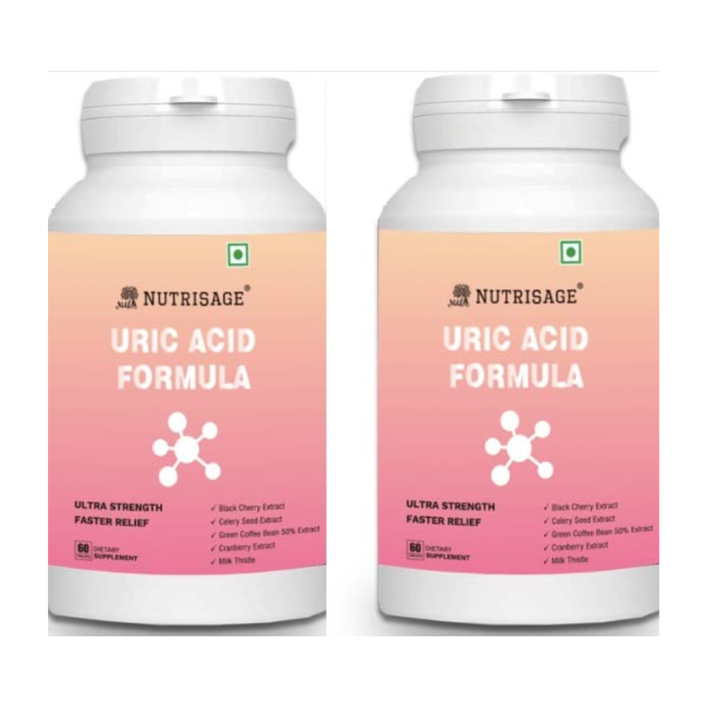 Nutrisage Uric Acid Formula Tablets - 60 Tabs