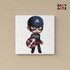 Eazy Arts Captain America Paint By Numbers Kit For Kids