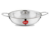 Pigeon Elite Stainless Steel Triply Kadhai 24 cm