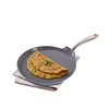 Asai Ceramic Non Stick Dosa Tawa 28cm with Silicone Spatula - Blue