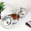 Kraft 2-Piece Roma Bowl Set (16cm 1.3L + 18cm 1.5L) Stainless Steel