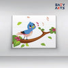 Eazy Arts Nightingale Singing Paint By Numbers Kit For Kids