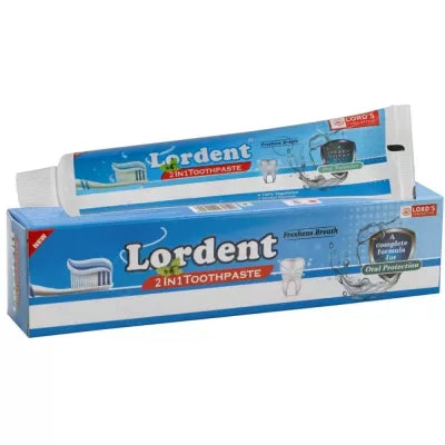 Lord's Lordent 2 in 1 Toothpaste - 100 gms - DesiPick