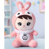 Babyhug Bunny Soft Plush Candy Doll Baby Pink - Height 30 cm
