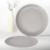 Anko Speckled Green Glazed Dinner Plate Set of 2 10 inch Grey Lightweight
