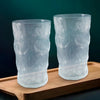 UMAI Set of 2: Lead-Free Juice Glasses | 330ml | Transparent | Modern