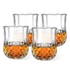 UMAI Whiskey Glasses Set of 4 (200ml) | Lead Free | Heavy Bottom | Transparent