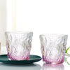 UMAI Set of 2: Purple Lead Free Whiskey Glasses | 270ml | Heavy Bottom