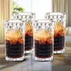 UMAI Whiskey Glasses Set of 4 (320ml) | Lead Free | Heavy Bottom | Crystal Clear