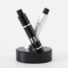 Pack of 2 Stainless Steel Salt and Pepper Shakers Durable 4oz Each Silver