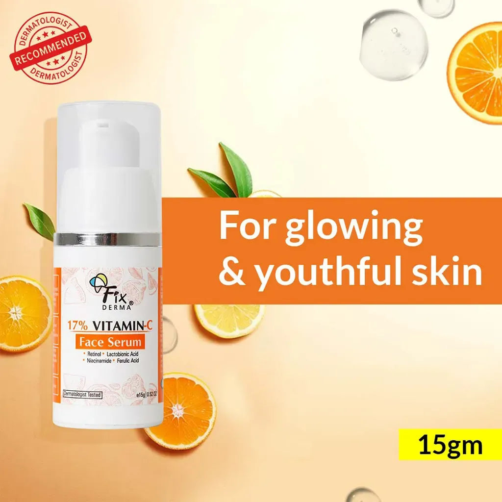 Fixderma 17% Vitamin C Face Serum