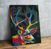 Eazy Arts Deer Abstract Paint by Numbers Kit Vibrant Animal Art for Living Room