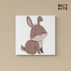 Eazy Arts Bunny Sitting Paint By Numbers Kit For Kids
