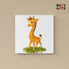 Eazy Arts Baby Giraffe Paint By Numbers Kit For Kids