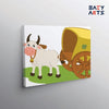 Eazy Arts Bullock Cart Paint By Numbers Kit For Kids