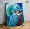 Eazy Arts Owl In Night Paint by Numbers Kit