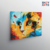 Eazy Arts Cat Face Abstract Paint By Numbers kit