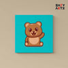 Eazy Arts Teddy Bear Waving PBN Kit For Kids