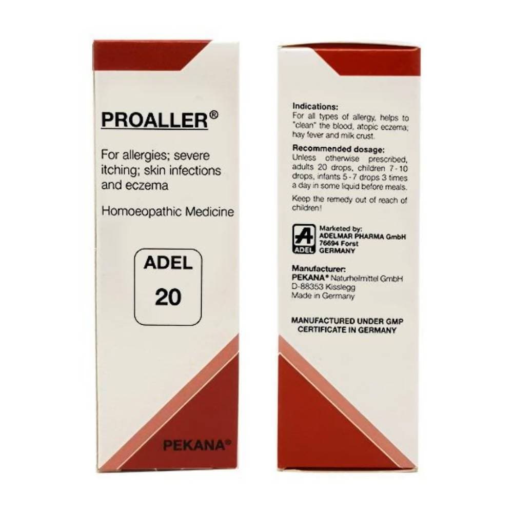 ADEL Homeopathy 20 Proaller Drop - 20 ml