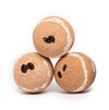 mCaffeine De-Stressing Coffee Bath Bomb (Set of 3) | Coffee Aroma | Natural & 100% Vegan