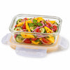 CELLO Fit & Fresh Rectangle Lunch Box Container for Daily Use 370 ml