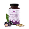 Saptamveda Natural Jamun Seed Capsules with Extract - 60 tabs