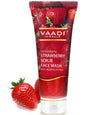 Vaadiherbal Strawberry Scrub Face Wash With Mulberry Extract - 60 ml