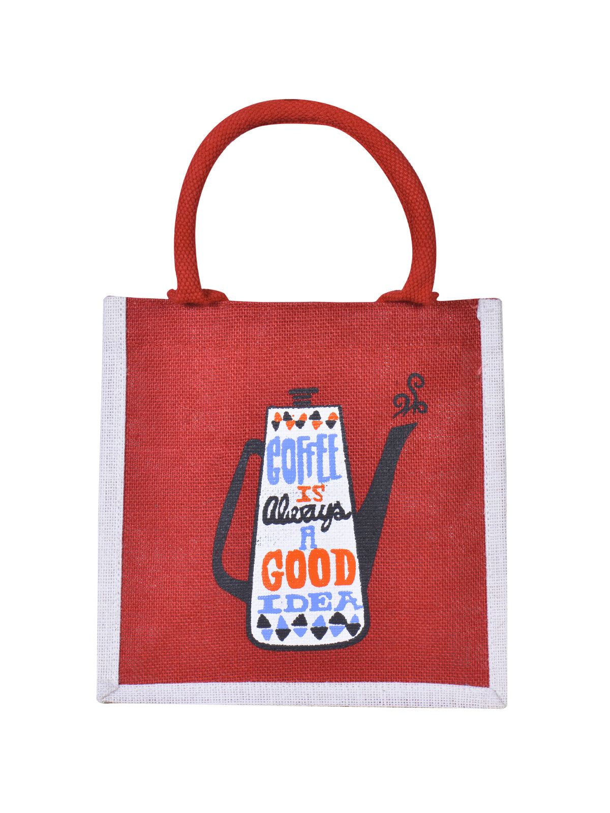 Jute Cottage Coffee Zipper Lunch