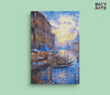 Eazy Arts River and The City Paint By Numbers kit