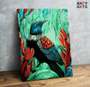 Eazy Arts Bird Closeup DIY Paint by Numbers Kit