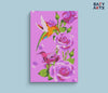 Eazy Arts Pink Roses With Birds Paint By Numbers kit
