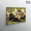 Eazy Arts Cat Playing In Grass Paint by Numbers Kit
