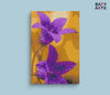Eazy Arts Lily Purple Flower Paint By Numbers kit
