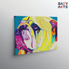 Eazy Arts Dog Pitbull Abstract Paint By Numbers kit