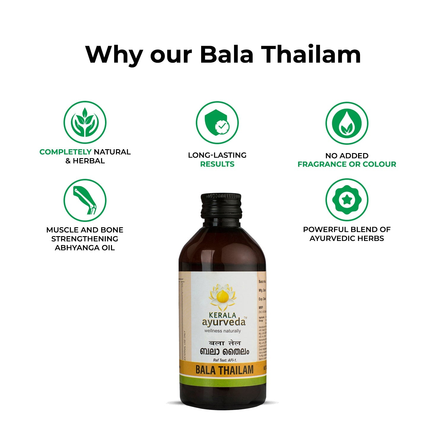 Kerala Ayurveda Bala Thailam