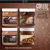 Luster Cosmetics Coffee Facial Kit | Massage Cream & Massage Gel & Facial Scrub & Face Pack ‚Äì 4x500ml