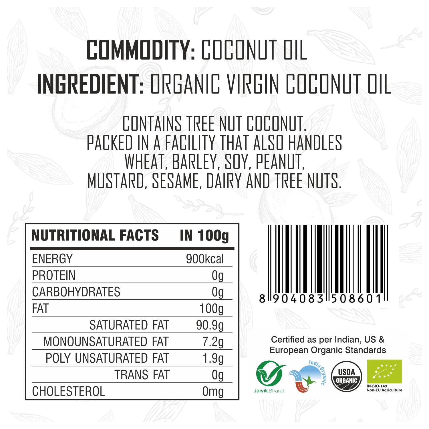 24Mantra Organic Virgin Coconut Oil-500ml