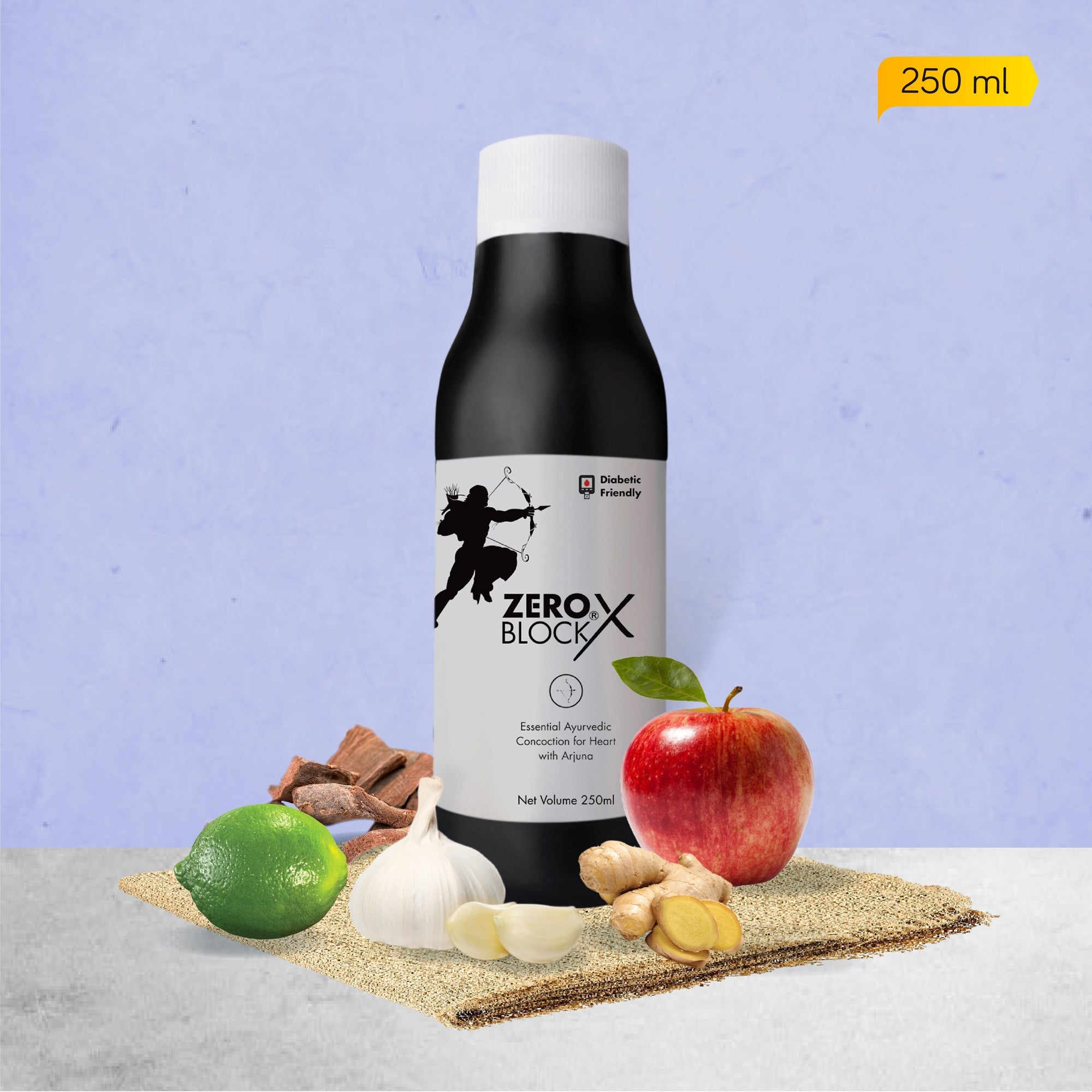Zero Block X Ayurvedic mixture for Heart Wellness Syrup - 500 ml - DesiPick