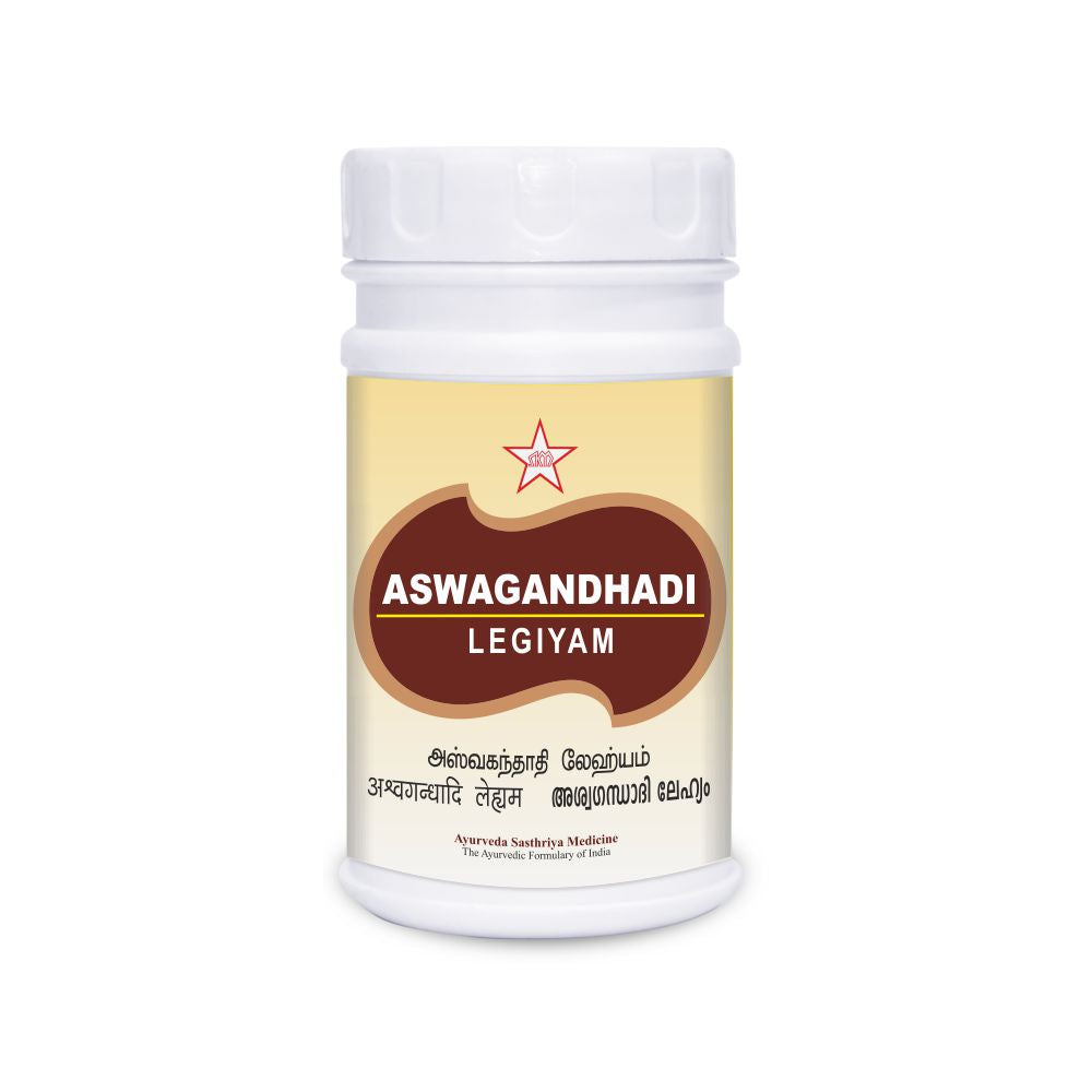 Lehya Examples SKM Siddha And Ayurveda Aswagandhadhi Lehya - 200 gms - DesiPick