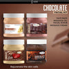 Luster Cosmetics Chocolate Facial Kit | Massage Cream & Massage Gel & Facial Scrub & Face Pack ‚Äì 4x500ml