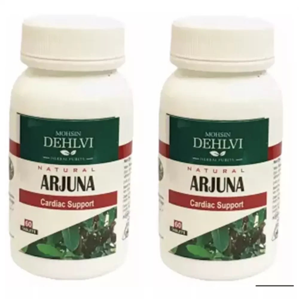 Dehlvi Ambar Arjuna Tablets - 60 Tabs (Pack of 2)