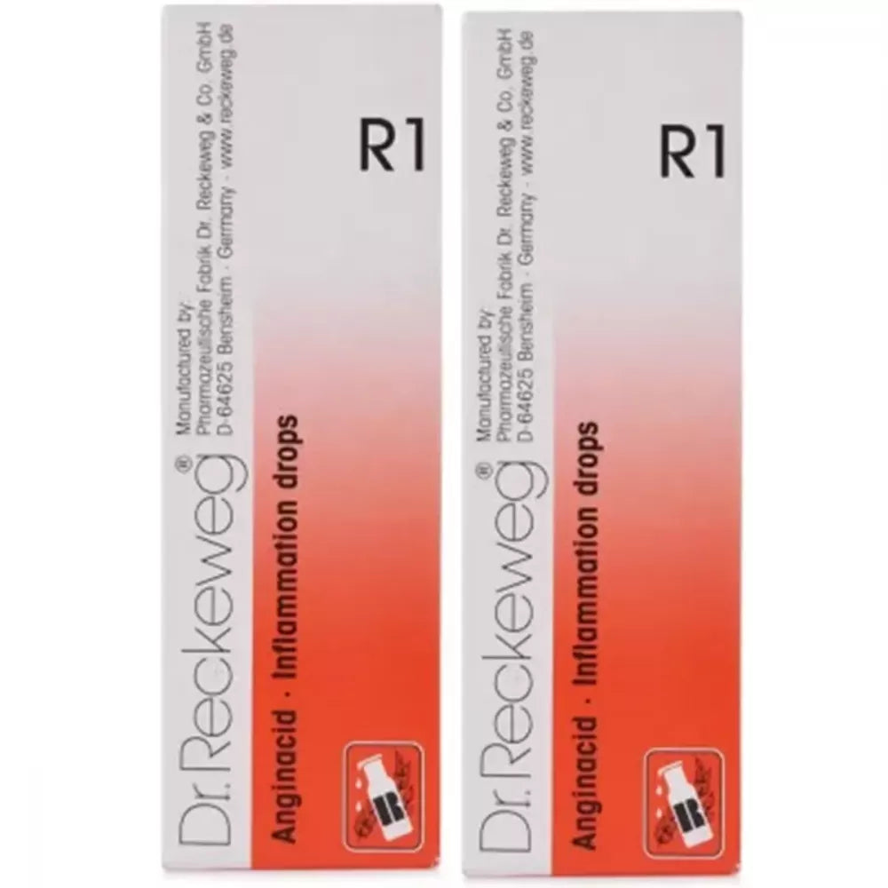 Dr Reckeweg R1 (Anginacid) - 22 ml (Pack of 2)