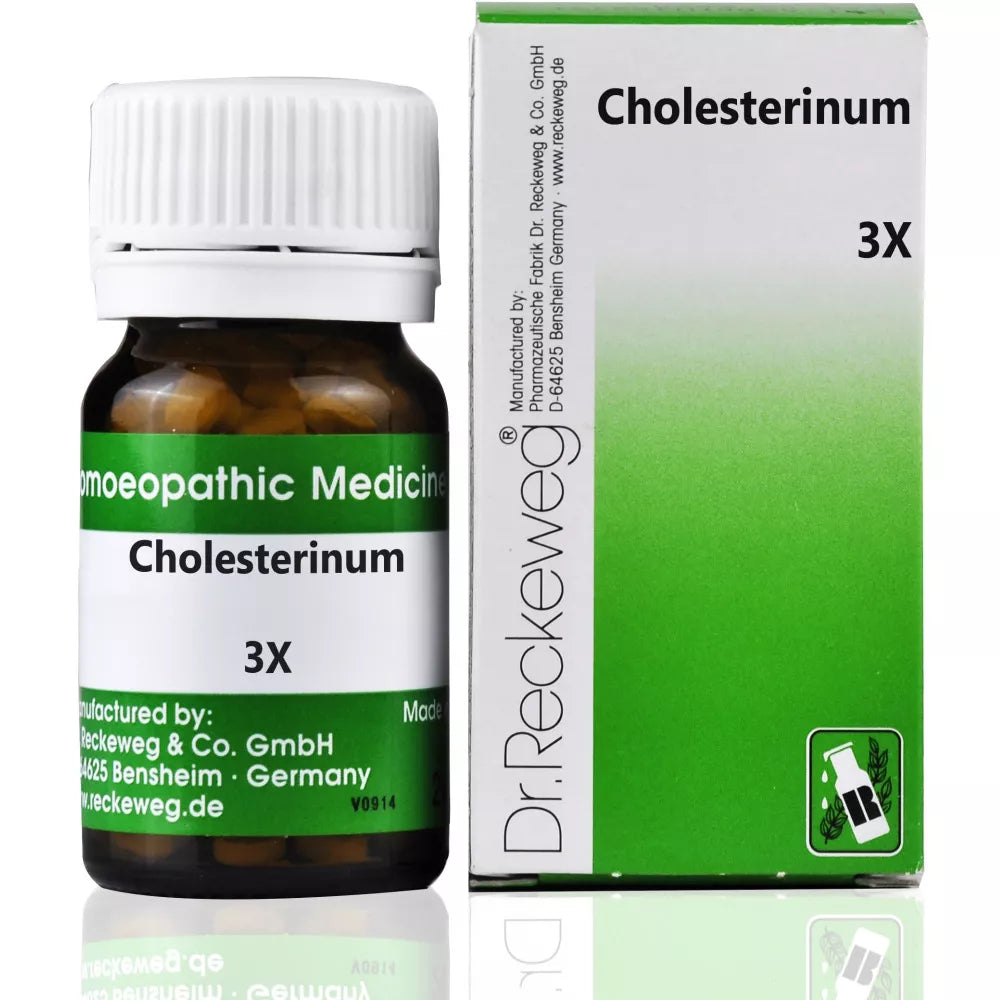 Dr Reckeweg Cholesterinum 3X - 20 gms