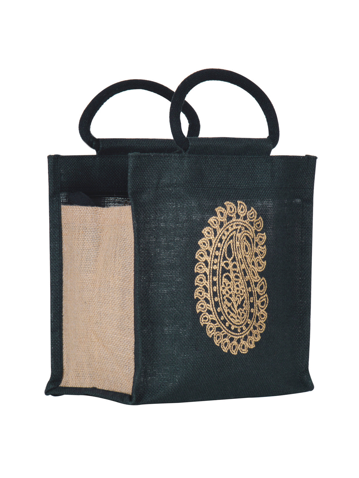 Jute Cottage Paisley Zipper Lunch Bag
