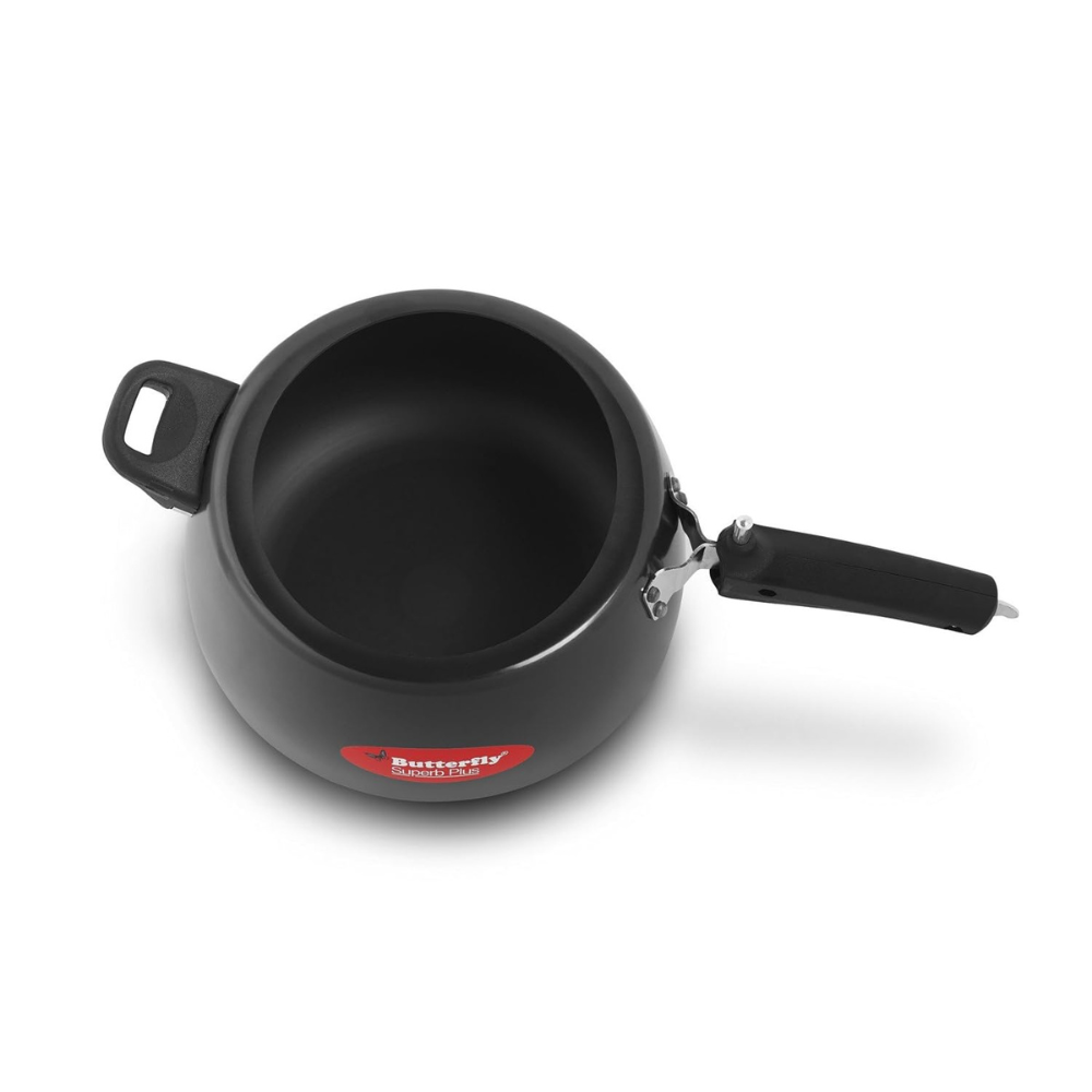 Butterfly Superb Plus Hard Anodised Pressure Cooker | 5 Litre