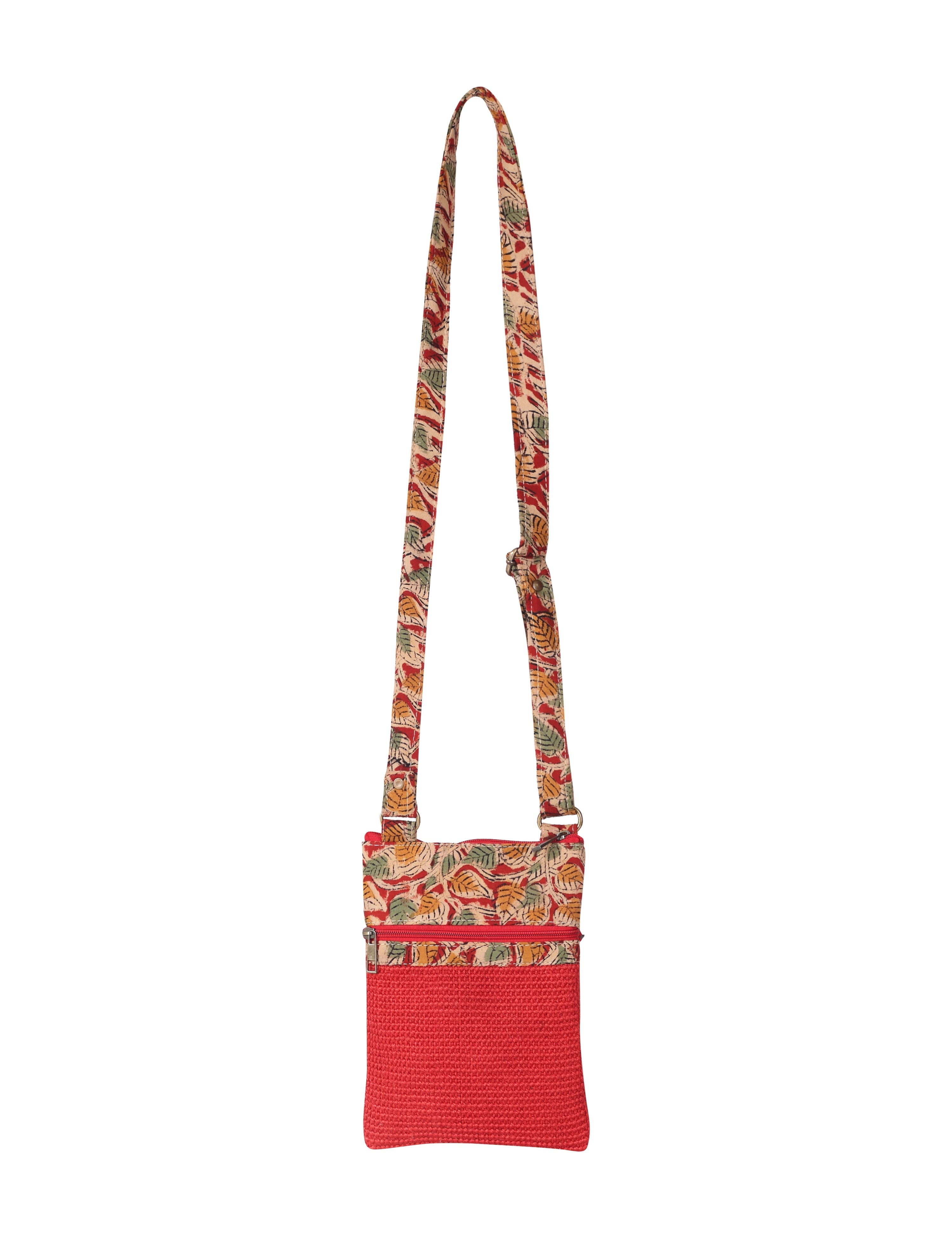 Jute Cottage Dobby Sling Bag Small 100% Genuine Stylish Jute Bag